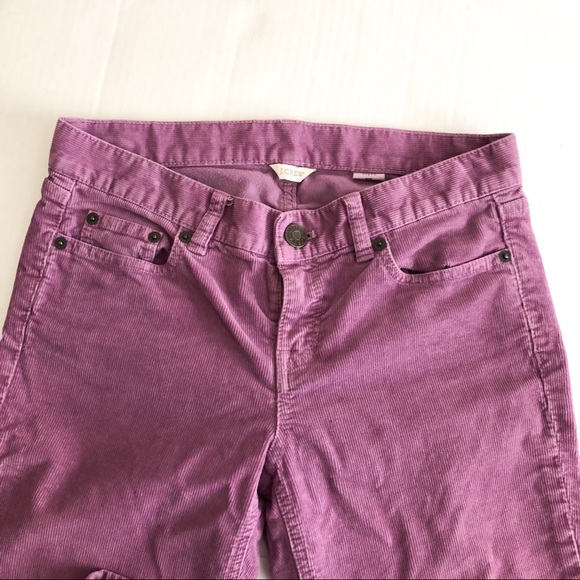 J. Crew Pants - J. Crew city fit cords Lavender